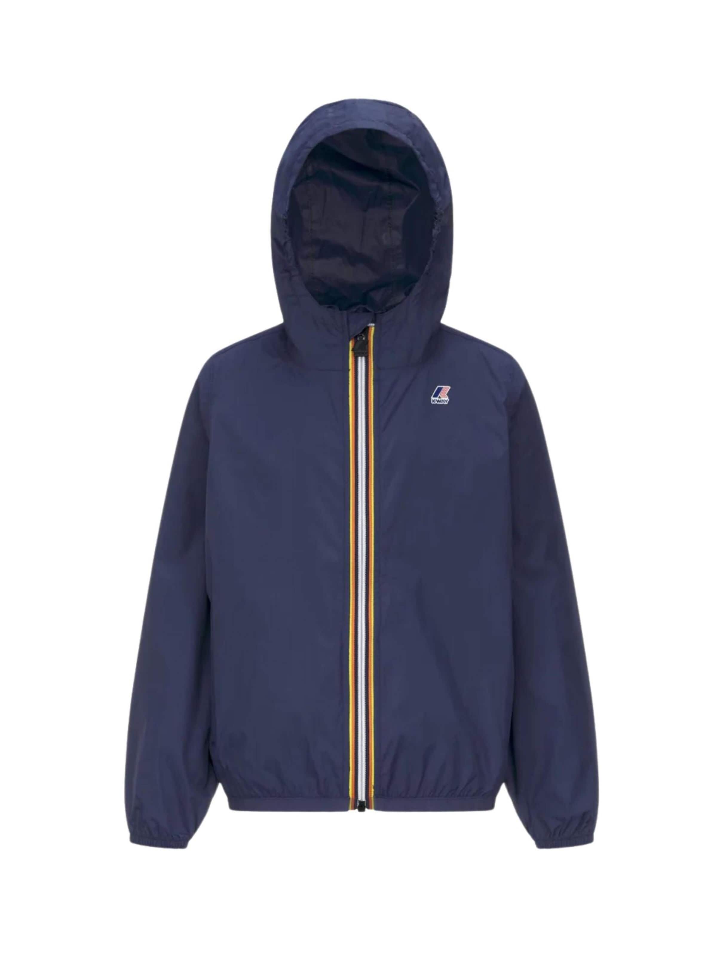K-Way Tussenjas 'K-WAY KIDS P. LE VRAI 4.0 CLAUDE GIUBBINO' in Blauw: voorkant