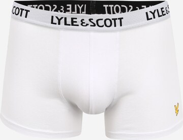 Lyle & Scott Boxer shorts 'BARCLAY' in White: front