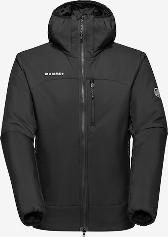 MAMMUT Funktionjacke 'Rime' in Schwarz: Vorderseite