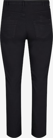 Zizzi Regular Jeans 'Gemma' in Black
