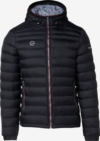 KOROSHIPrijelazna jakna - crna boja: prednji dio