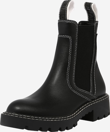 BUFFALO Chelsea Boots 'Seven' in Black: front