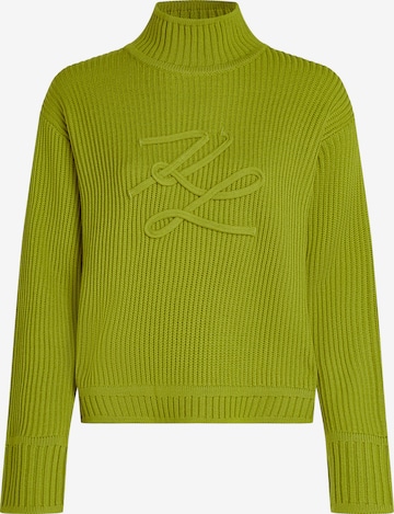 Karl LagerfeldPulover - zelena boja: prednji dio