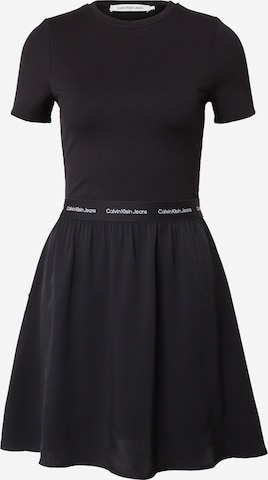 Calvin Klein Jeans - Vestido em preto: frente