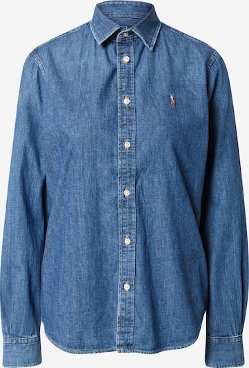 Polo Ralph Lauren Chemisier en bleu denim, Vue avec produit