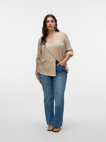 Vero Moda Curve - Blusa 'VMMelaney' en verde