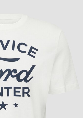 T-Shirt s.Oliver en blanc