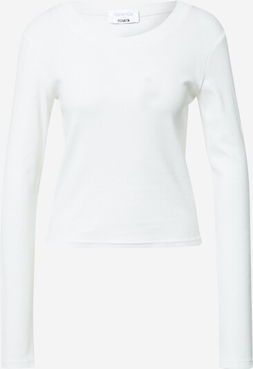 florence by mills exclusive for ABOUT YOU T-shirt 'Birch' en blanc, Vue avec produit