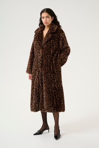 KAREN BY SIMONSEN Vinterfrakke i brun: forside
