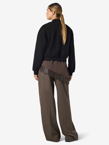 Noisy may Overgangsjakke 'NMEddi' i sort