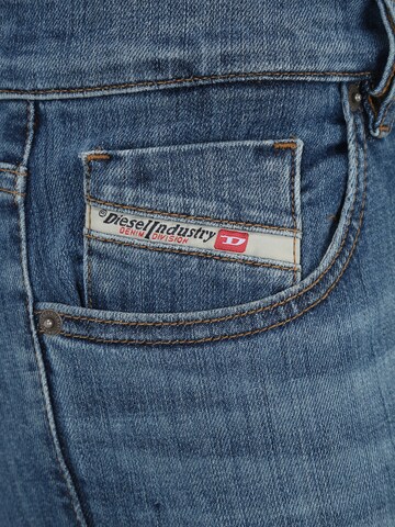 DIESEL Skinny Jeans 'D-STRUKT' in Blauw