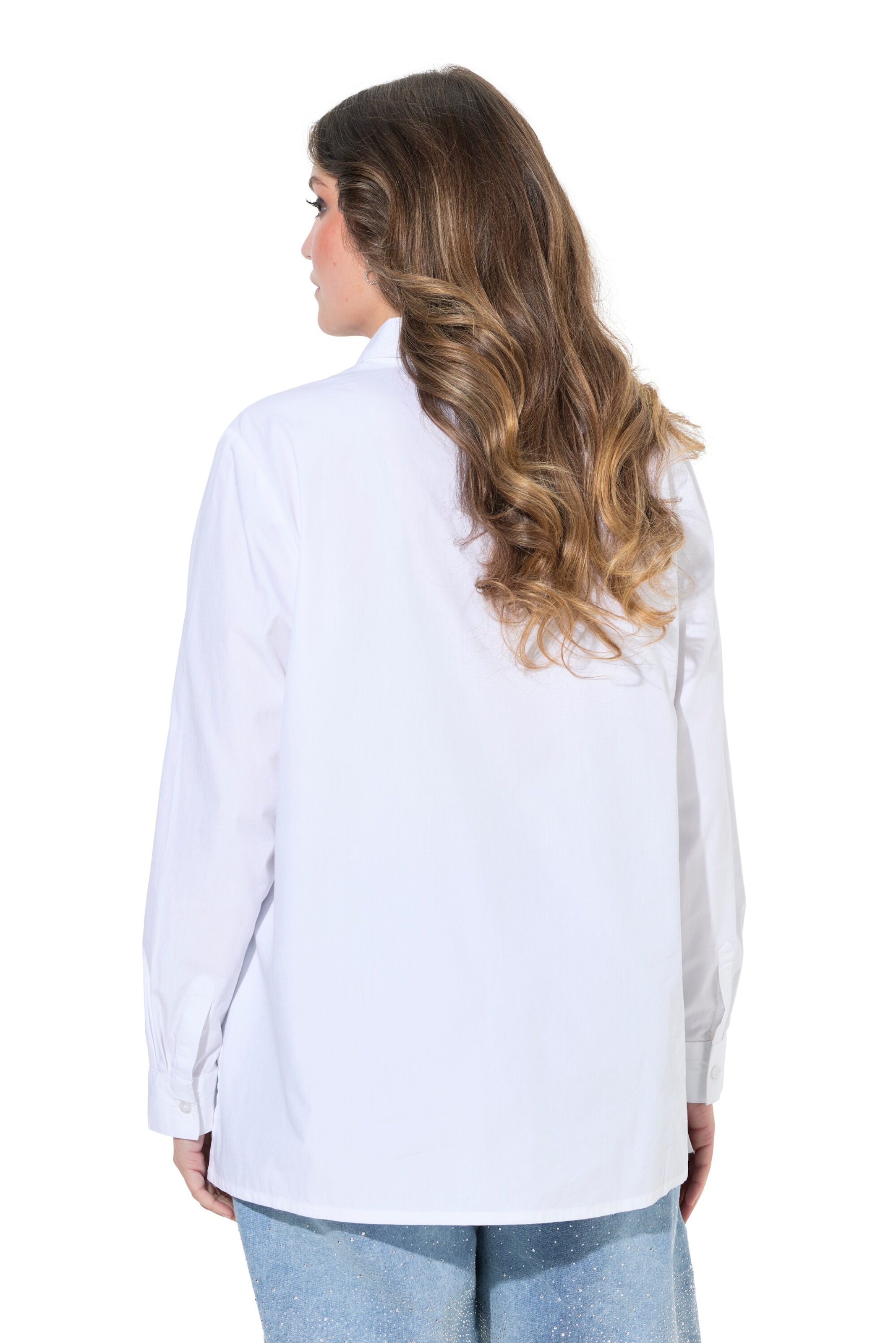 MIAMODA Blouse in White