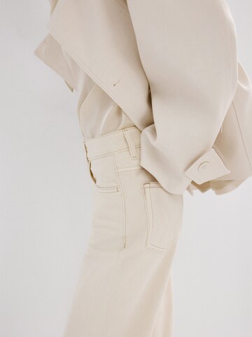 MANGO Regular Jeans 'THEITA' in Beige