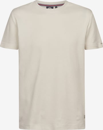 Petrol Industries Shirt 'Pedregal' in Beige: voorkant