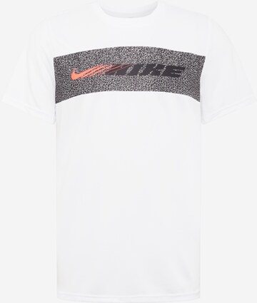 NIKE Performance Shirt 'Superset Energy' in White: front