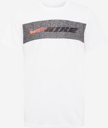 NIKE Functioneel shirt 'Superset Energy' in Wit: voorkant