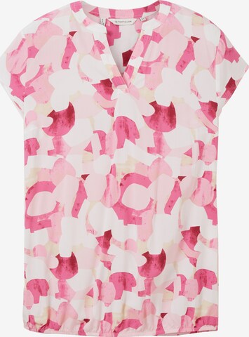 Tom Tailor Women + Blouse in Roze: voorkant