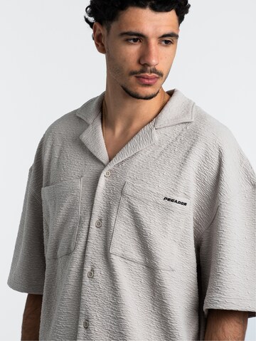 Pegador Regular Fit Hemd 'Acado Summer' in Grau