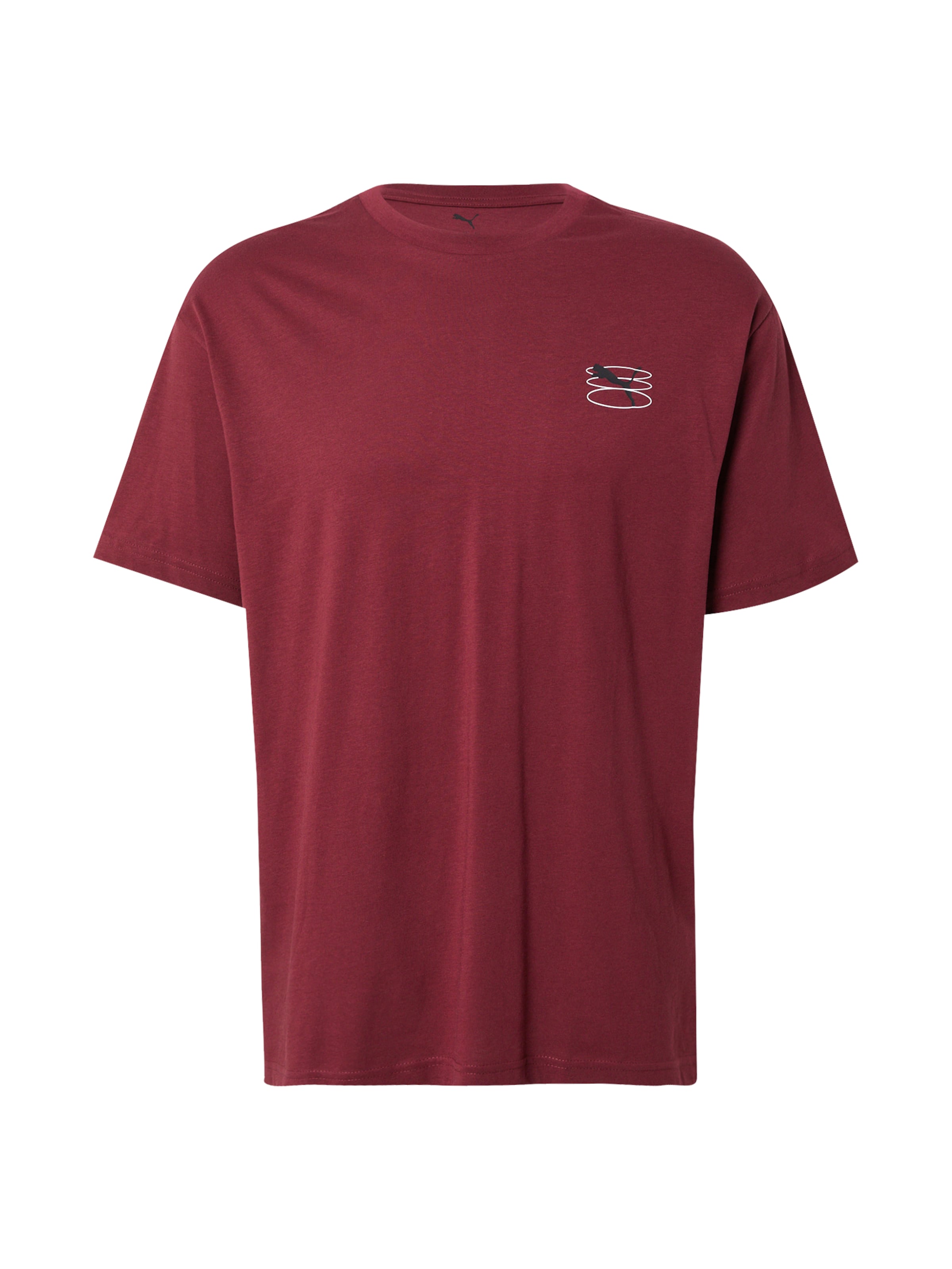 PUMA - Camiseta funcional en rojo: frente