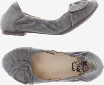 THINK! Flats & Loafers in 41 in Grey: front