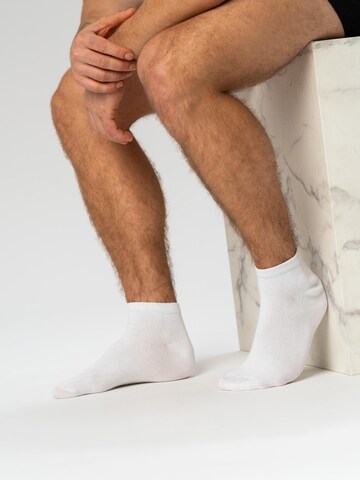 Copenhagen Bamboo Enkelsokken in Wit