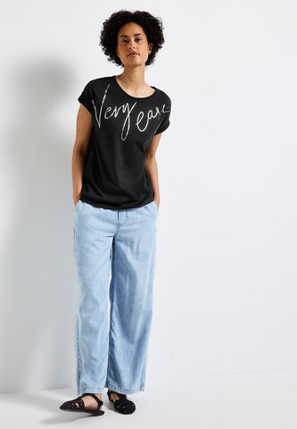 STREET ONE Shirt in Black