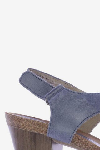 CAPRICE Sandals & High-Heeled Sandals in 40,5 in Blue