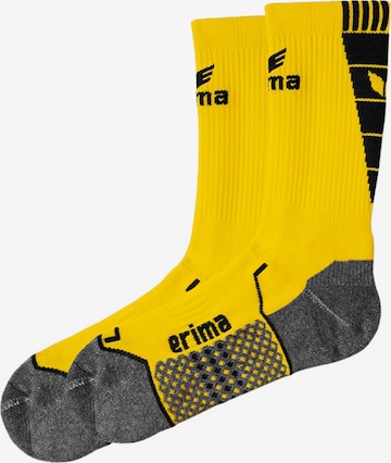 ERIMA Athletic Socks in Yellow: front