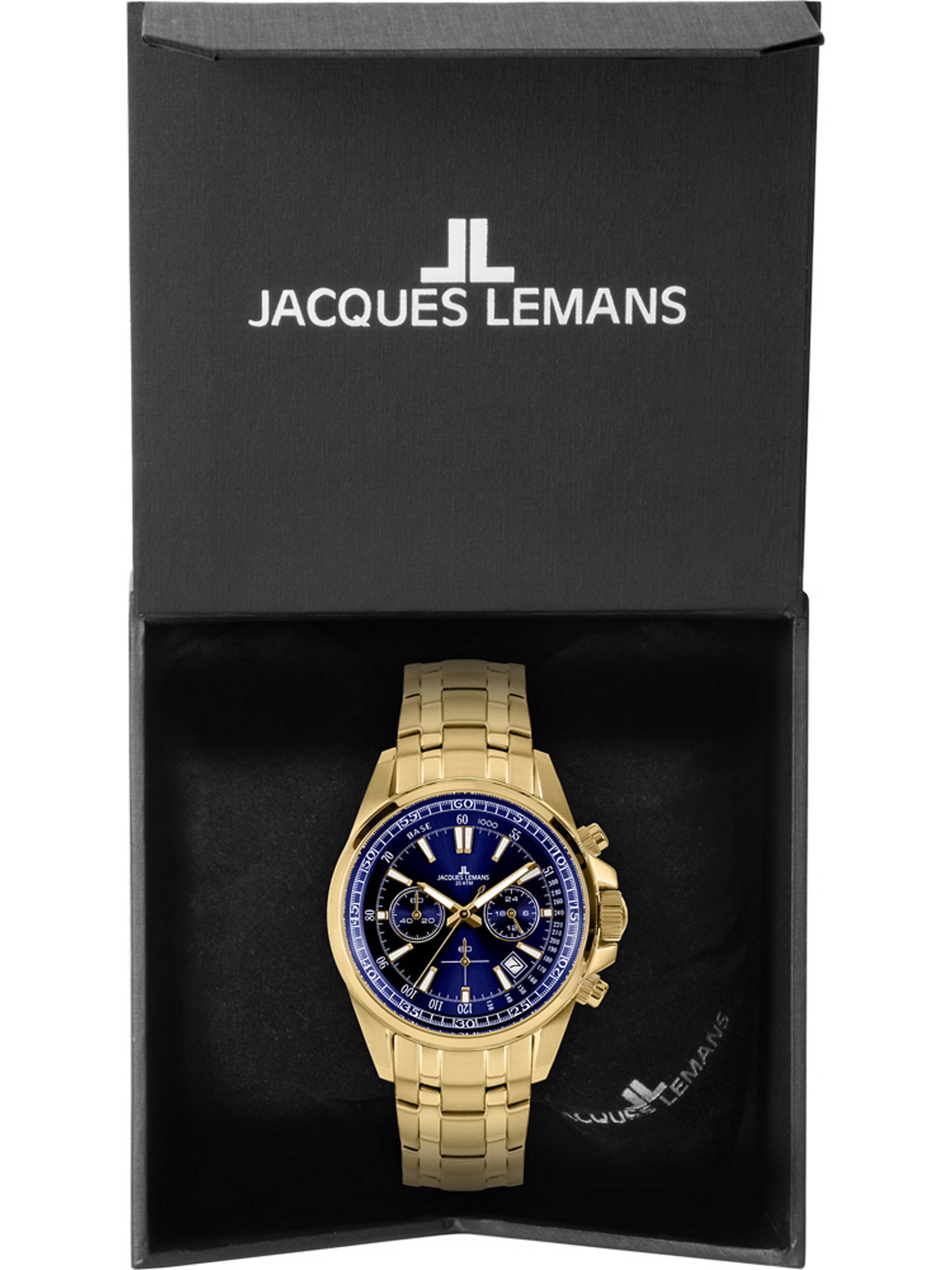Jacques Lemans Analog Watch ' ' in Blue