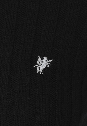 DENIM CULTURE Knit Cardigan 'Yuliana' in Black