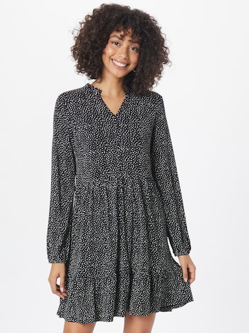 EDC BY ESPRIT Shirt Dress in Black: front