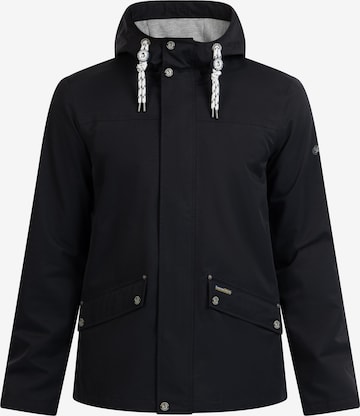 Schmuddelwedda Weatherproof jacket in Black: front