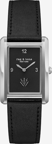 Montre à affichage analogique 'Brynn' rag & bone en noir : devant