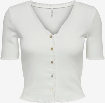 ONLY Skjorte 'Laila' i hvit: forside