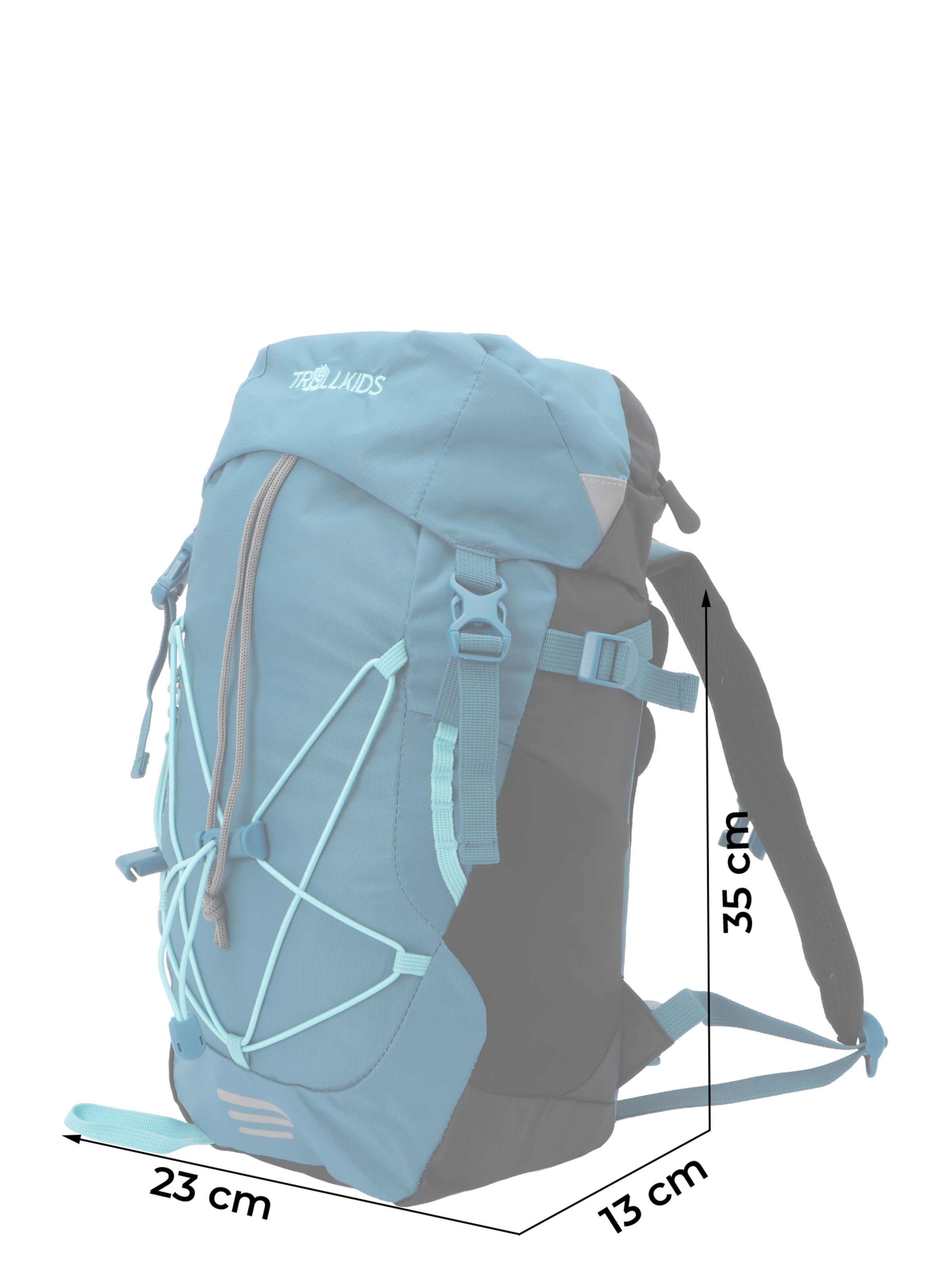 TROLLKIDS Športni nahrbtnik 'Fjell Trekker 15' | modra barva