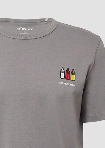 T-Shirt s.Oliver en gris