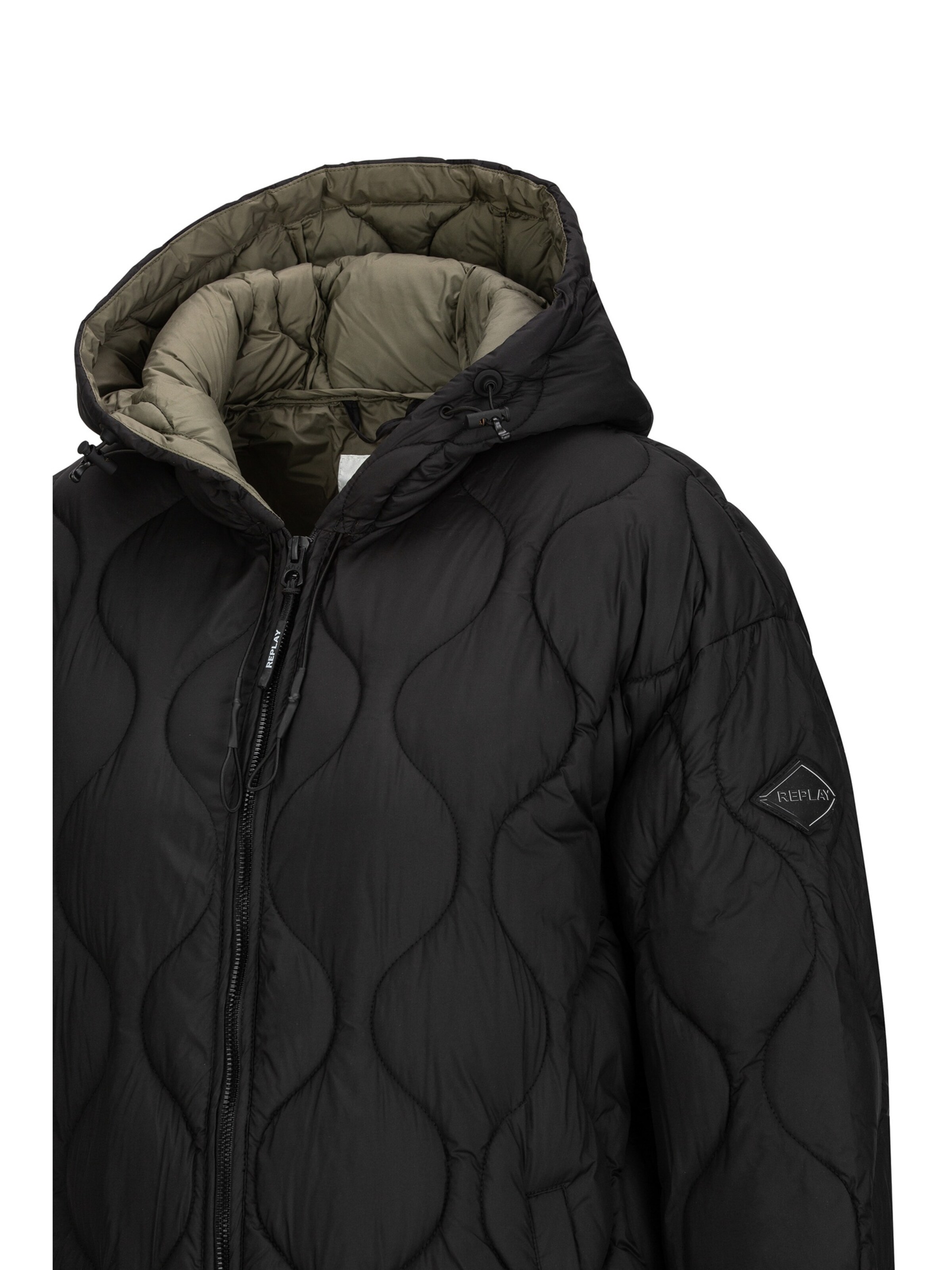REPLAY Winter parka in Black