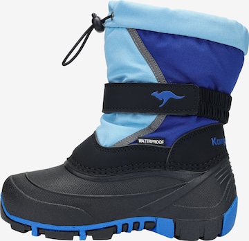 KangaROOS Snow Boots in Blue: front