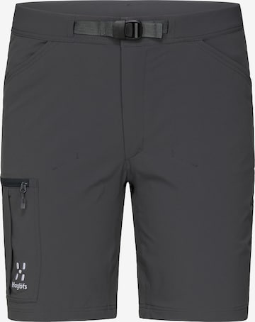 Haglöfs Regular Outdoor Pants 'Lizard' in Grey: front