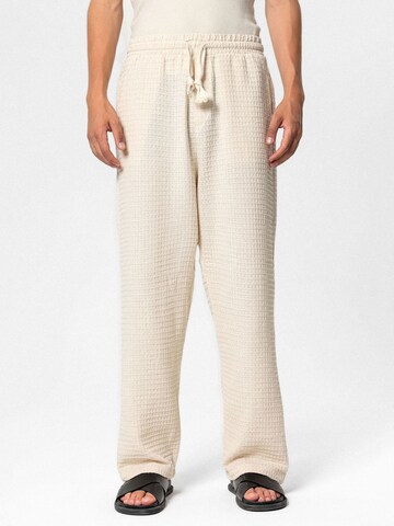 Loosefit Pantaloni 'Gardenia' di VAMOS CLO in beige: frontale