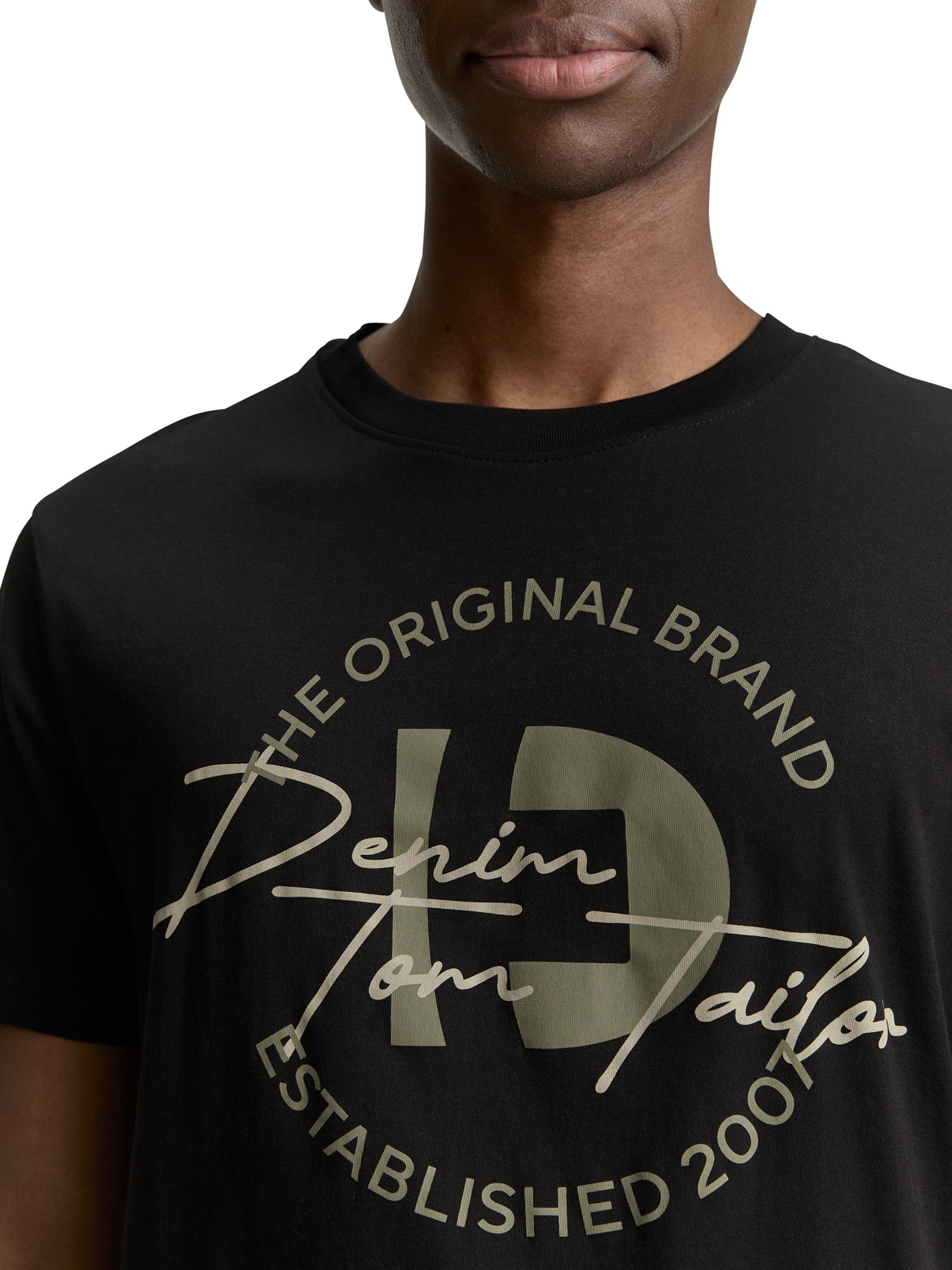 TOM TAILOR DENIM T-Shirt in Blau