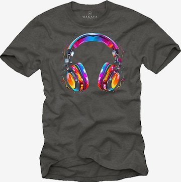 MAKAYA Shirt in Grey: front