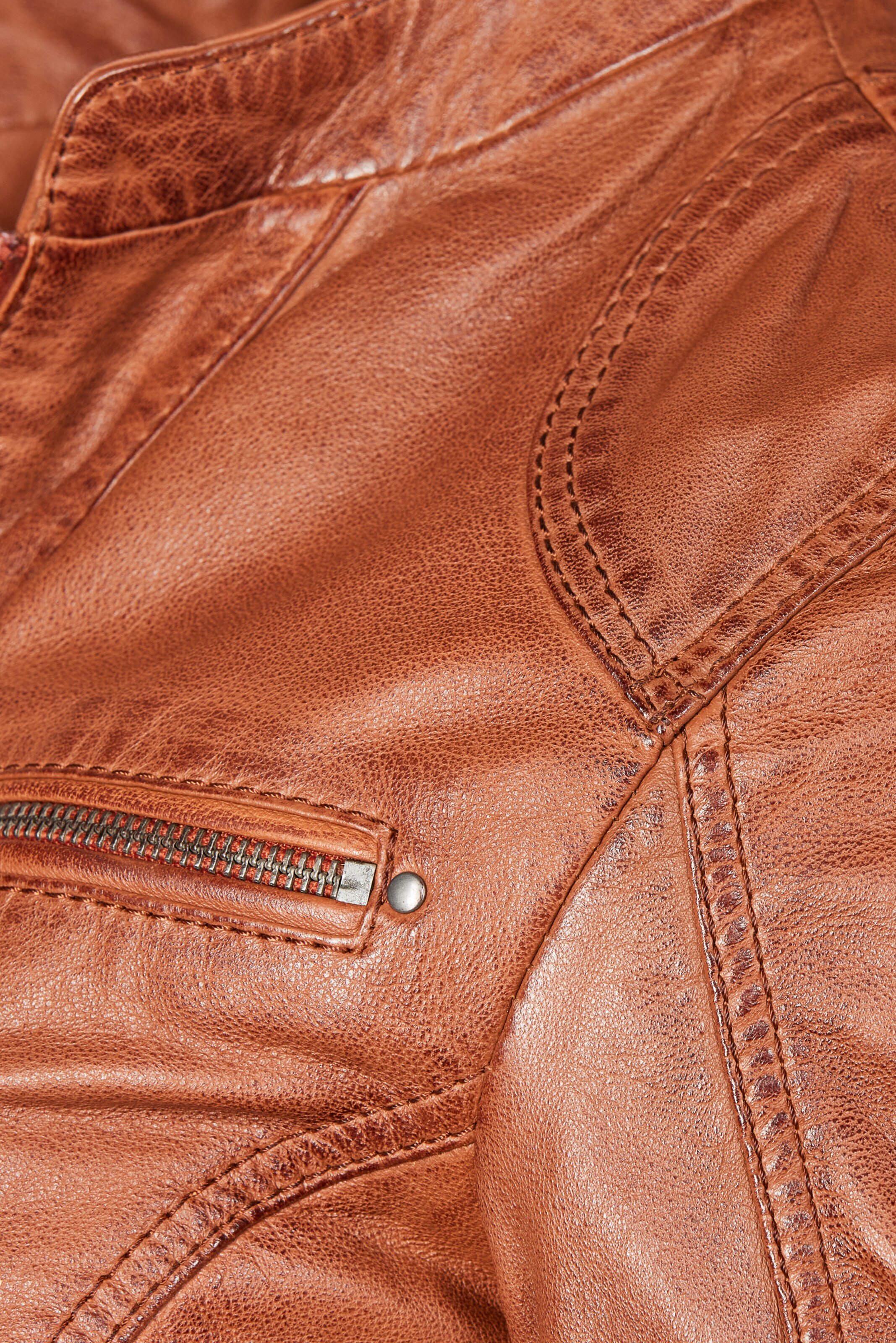 7ELEVEN Tussenjas 'SERuby' in Bruin