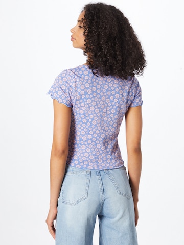 Monki - Camiseta en azul