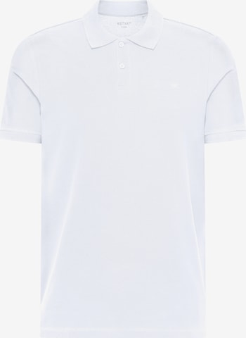 MUSTANG Poloshirt 'Palco' in Weiß: Vorderseite