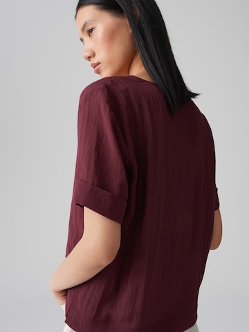Chemisier 'Filka' OPUS en rouge