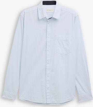 TOM TAILOR Regular Fit Hemd in Blau: Vorderseite