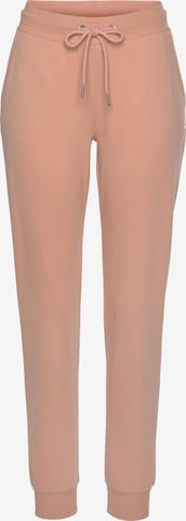 LASCANA Tapered Broek in Roze: voorkant