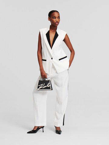 Gilet Karl Lagerfeld en blanc