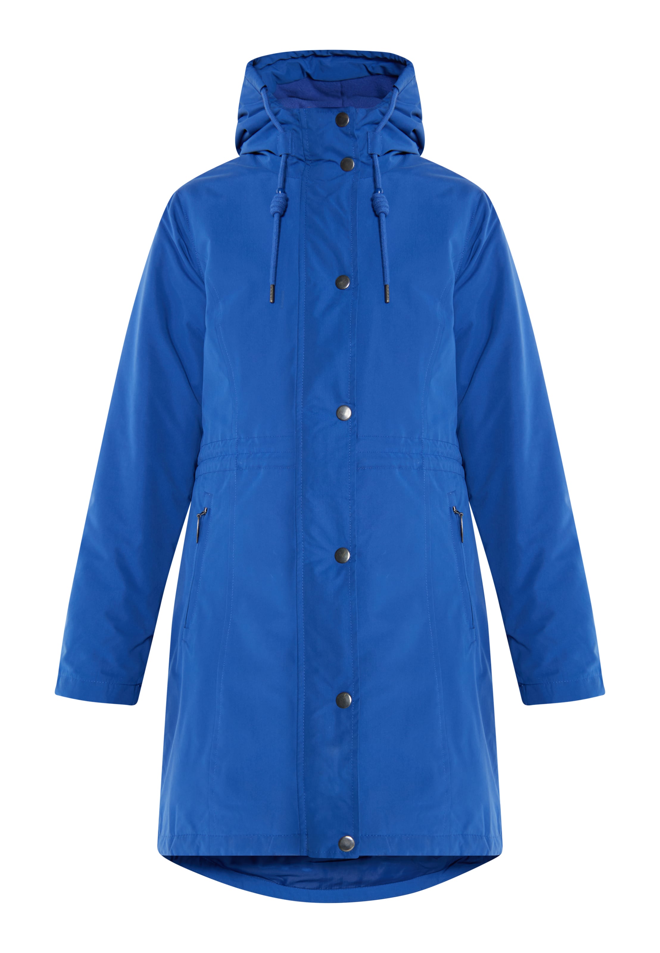 usha BLUE LABEL Winter coat 'Fenia' in Blue: front